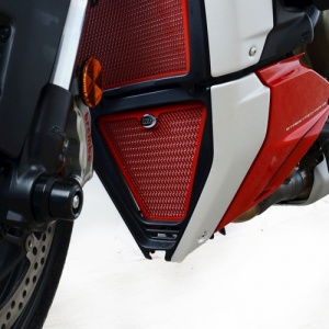 Ducati Streetfighter V4 / S (2020+) R&G Radiator & Oil Cooler Guard Set - RAD0256